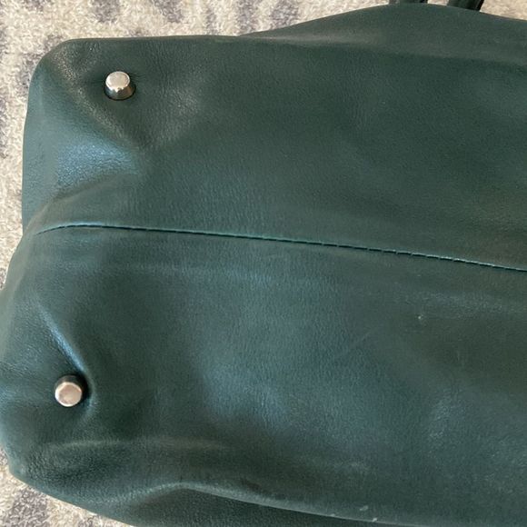 Furla dark green satchel - Picture 5 of 12